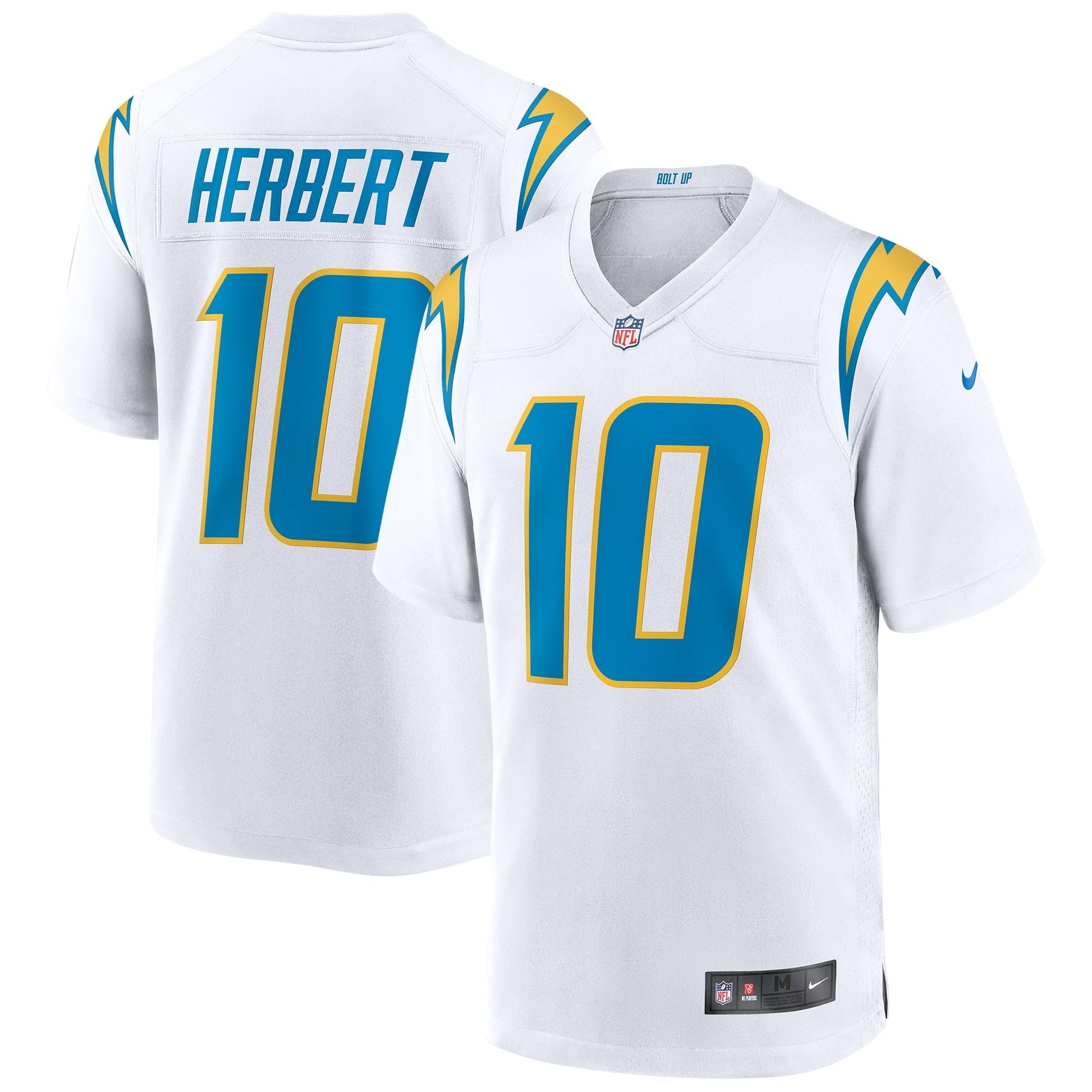Men's Nike Justin Herbert White Los Angeles Chargers Game Jersey – Jersey  Kings Shop